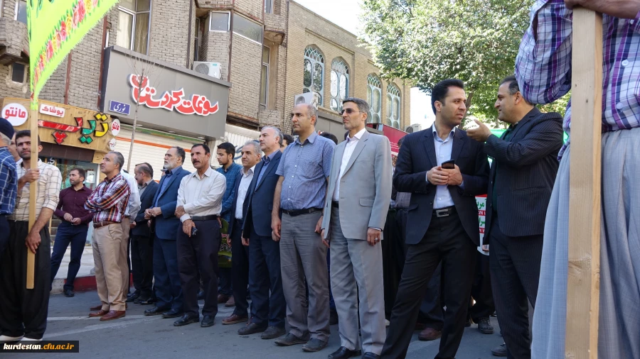 به روایت تصویر// حضور پرشور جامعه دانشگاه فرهنگیان استان کردستان در راهپیمایی روز جهانی قدس 4