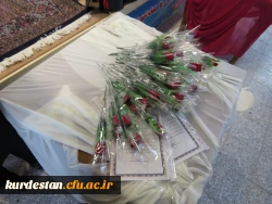 در پردیس بنت الهدی صدر برگزار شد:

جشن دانش آموختگی دانشجویان ورودی 93 دانشگاه فرهنگیان کردستان 5