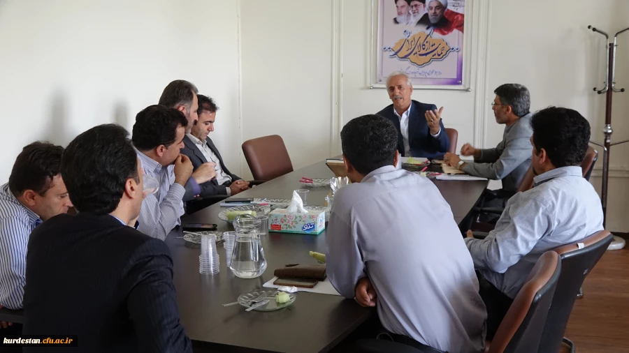 رییس دانشگاه فرهنگیان کردستان  با مسئولین مراکز مشاوره استان دیدار کرد. 3