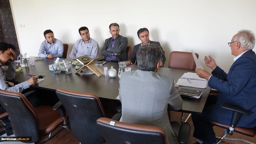 رییس دانشگاه فرهنگیان کردستان  با مسئولین مراکز مشاوره استان دیدار کرد. 10