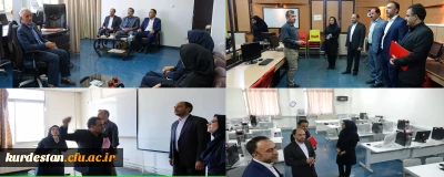 بازدید سرپرست مرکز هوشمند سازی از پردیس های دانشگاه فرهنگیان کردستان