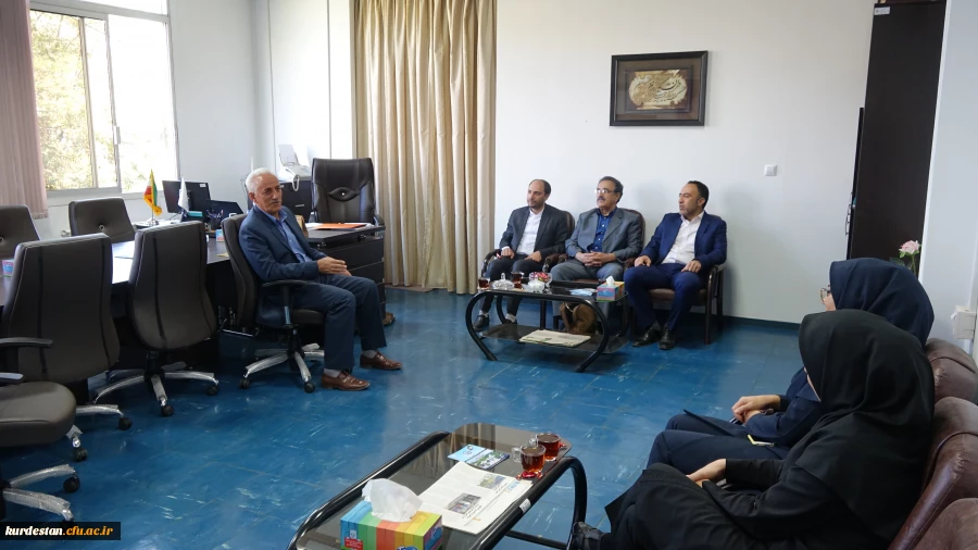 بازدید سرپرست مرکز هوشمند سازی از پردیس های دانشگاه فرهنگیان کردستان  3