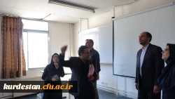 بازدید سرپرست مرکز هوشمند سازی از پردیس های دانشگاه فرهنگیان کردستان  9