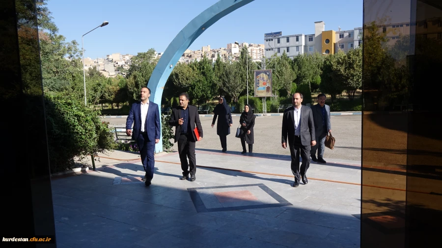 بازدید سرپرست مرکز هوشمند سازی از پردیس های دانشگاه فرهنگیان کردستان  7