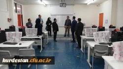 بازدید سرپرست مرکز هوشمند سازی از پردیس های دانشگاه فرهنگیان کردستان  11
