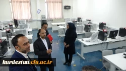 بازدید سرپرست مرکز هوشمند سازی از پردیس های دانشگاه فرهنگیان کردستان  12