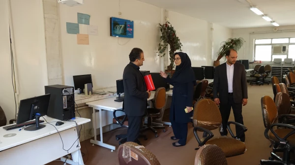 بازدید سرپرست مرکز هوشمند سازی از پردیس های دانشگاه فرهنگیان کردستان  14