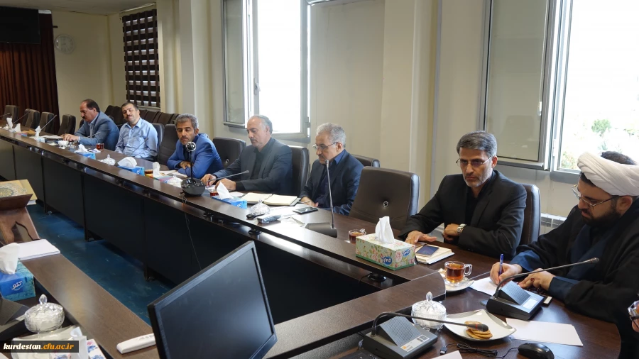 در مدیریت امور پردیس های دانشگاه فرهنگیان استان کردستان ؛ 

جلسه ستاد استقبال از نو معلمان ورودی مهر 97 برگزار شد. 
 5