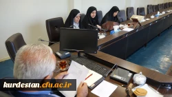 در مدیریت امور پردیس های دانشگاه فرهنگیان استان کردستان ؛ 

جلسه ستاد استقبال از نو معلمان ورودی مهر 97 برگزار شد. 
 6