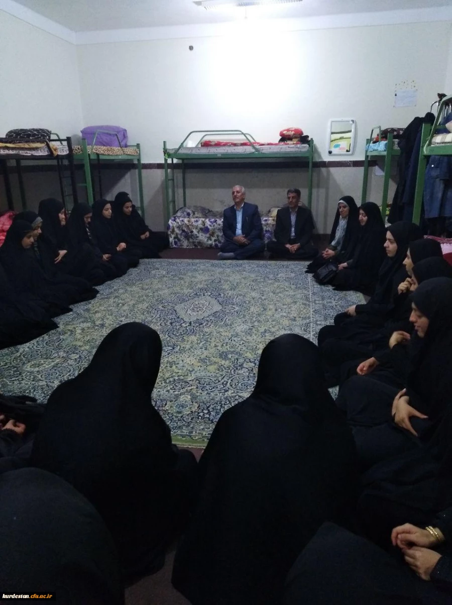 در هفته سلامت انجام شد؛

بازدید دکتر معروفی از سراهای دانشجویی پردیس بنت الهدی صدر سنندج 2