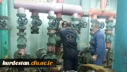 شب گذشته به همت مدیریت استانی و همکاران خدوم دانشگاه سیستم گرمایش پردیس راه اندازی شد 4