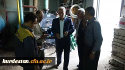 شب گذشته به همت مدیریت استانی و همکاران خدوم دانشگاه سیستم گرمایش پردیس راه اندازی شد 3