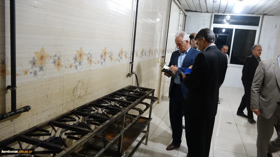 بازدید سر زده دکتر معروفی از سراهای دانشجویی پردیس شهید مدرس 5