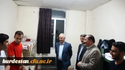 بازدید سر زده دکتر معروفی از سراهای دانشجویی پردیس شهید مدرس 7