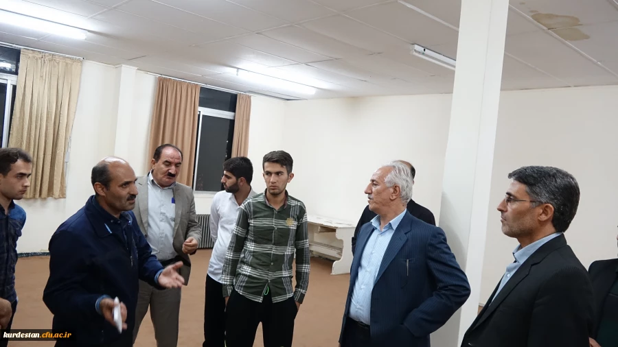 بازدید سر زده دکتر معروفی از سراهای دانشجویی پردیس شهید مدرس 11