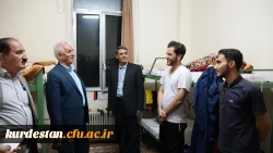 بازدید سر زده دکتر معروفی از سراهای دانشجویی پردیس شهید مدرس 10