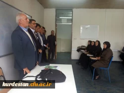 در دانشگاه فرهنگیان کردستان انجام شد:

بازدید دکتر معروفی از روند برگزاری کلاس های مهارت آموزی ماده 28 3