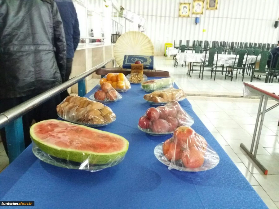 در پردیس شهید مدرس برگزار شد؛

سفره ارایی شب یلدا در دانشگاه فرهنگیان استان کردستان 5