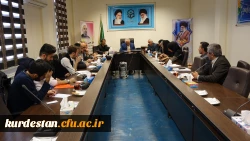 با حضور دکتر معروفی برگزار شد؛

جلسه اعضای شورای صنفی پردیس های دانشگاه فرهنگیان استان کردستان 5