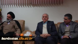 در محل دفتر حضرت آیت الله حسینی شاهرودی انجام شد؛

دیدار دکتر طاهری نیا با نماینده ولی فقیه در استان کردستان 
 6