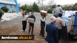 ارسال کمک های دانشگاه فرهنگیان کردستان به سیل زدگان استان لرستان 7