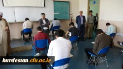 بازدید دکتر سمیعی از روند برگزاری امتحانات پردیس های  دانشگاه فرهنگیان استان کردستان 6