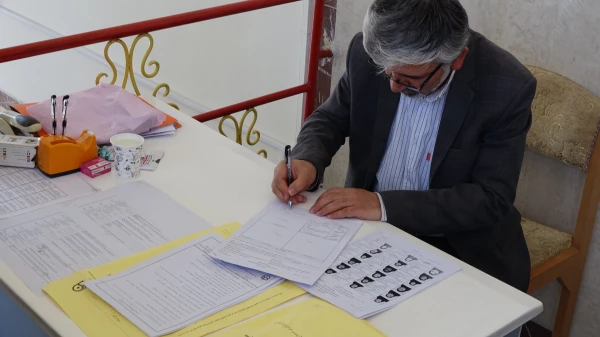 بازدید دکتر سمیعی از روند برگزاری امتحانات پردیس های  دانشگاه فرهنگیان استان کردستان 12