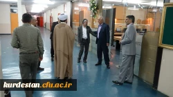 بازدید دکتر سمیعی از روند برگزاری امتحانات پردیس های  دانشگاه فرهنگیان استان کردستان 10