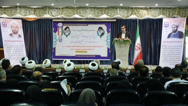 در پردیس شهید مدرس سنندج برگزار شد؛

آیین تکریم و معارفه مسئول نهاد نمایندگی مقام معظم رهبری(مد ظله العالی) در دانشگاه فرهنگیان کردستان 2