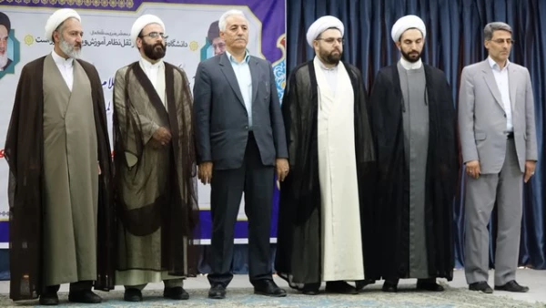 در پردیس شهید مدرس سنندج برگزار شد؛

آیین تکریم و معارفه مسئول نهاد نمایندگی مقام معظم رهبری(مد ظله العالی) در دانشگاه فرهنگیان کردستان 2