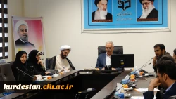 شورای فرهنگی دانشگاه فرهنگیان استان کردستان برگزار شد 3