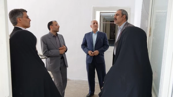 بازدید رییس مدیریت و برنامه ریزی و مدیرکل نوسازی مدارس استان از پردیس های دانشگاه فرهنگیان کردستان 3