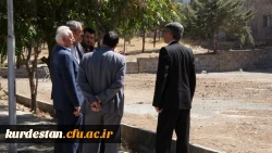 بازدید رییس مدیریت و برنامه ریزی و مدیرکل نوسازی مدارس استان از پردیس های دانشگاه فرهنگیان کردستان 4