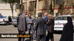 بازدید رییس مدیریت و برنامه ریزی و مدیرکل نوسازی مدارس استان از پردیس های دانشگاه فرهنگیان کردستان 5