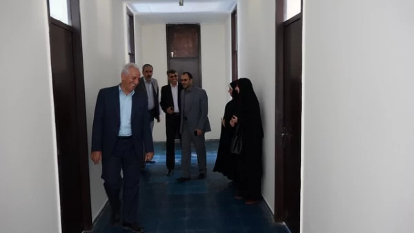 بازدید رییس مدیریت و برنامه ریزی و مدیرکل نوسازی مدارس استان از پردیس های دانشگاه فرهنگیان کردستان 8