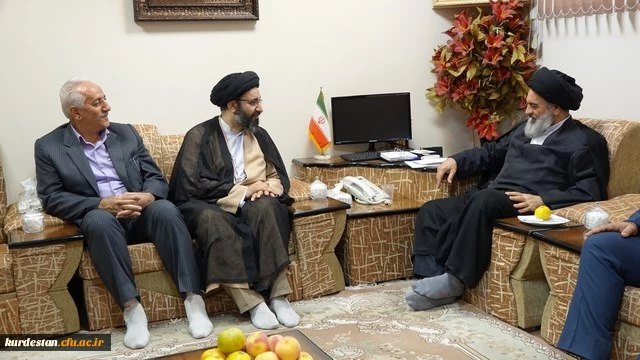 دیدار حجت الاسلام و المسلمین دادگر با نماینده ولی فقیه در استان کردستان 3