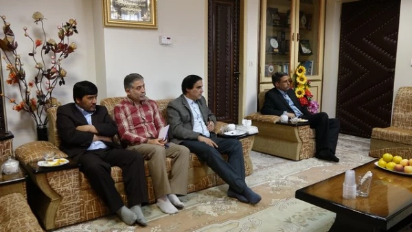 دیدار حجت الاسلام و المسلمین دادگر با نماینده ولی فقیه در استان کردستان 5