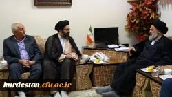 دیدار حجت الاسلام و المسلمین دادگر با نماینده ولی فقیه در استان کردستان 6