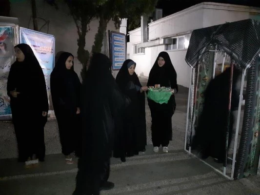 پذیرایی و بدرقه کاروان زائران اربعین حسینی پردیس فاطمه الزهراء آذربایجان شرقی 3