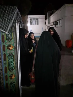 پذیرایی و بدرقه کاروان زائران اربعین حسینی پردیس فاطمه الزهراء آذربایجان شرقی 10