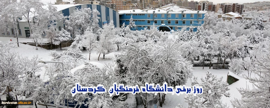 روز برفی دانشگاه  2