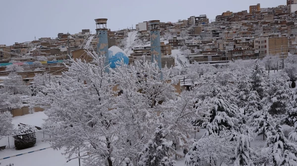 روز برفی دانشگاه  3