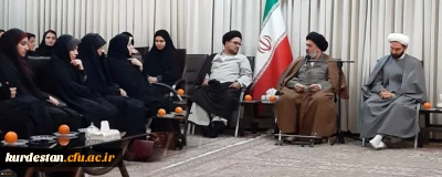 در دفتر نماینده ولی فقیه در استان کردستان برگزار شد؛

دیدار جمعی از فعالان دانشجویی و فرزندان شاهد و ایثارگر پردیس بنت الهدی صدر با آیت الله حسینی شاهرودی