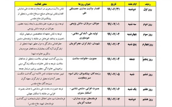 هفته دفاع مقدس گرامی باد 2