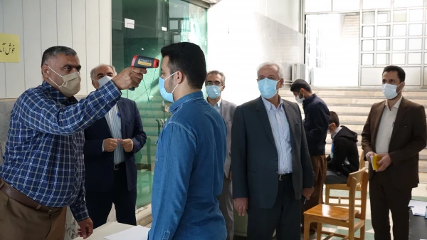 بازدید مدیر امور پردیس های دانشگاه فرهنگیان کردستان از روند اجرای مصاحبه داوطلبان ورود به دانشگاه فرهنگیان 3