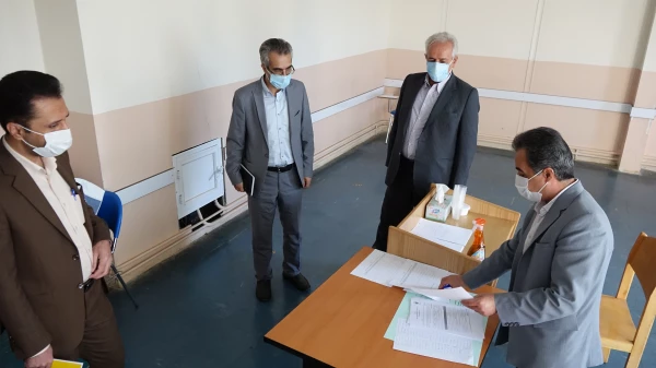 بازدید مدیر امور پردیس های دانشگاه فرهنگیان کردستان از روند اجرای مصاحبه داوطلبان ورود به دانشگاه فرهنگیان 4