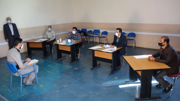 بازدید مدیر امور پردیس های دانشگاه فرهنگیان کردستان از روند اجرای مصاحبه داوطلبان ورود به دانشگاه فرهنگیان 5