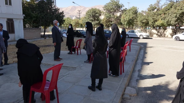 بازدید مدیر امور پردیس های دانشگاه فرهنگیان کردستان از روند اجرای مصاحبه داوطلبان ورود به دانشگاه فرهنگیان 6