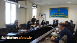 جلسه تکریم و معارفه اعضای شورای صنفی-رفاهی دانشجویان دانشگاه فرهنگیان کردستان برگزار گردید. 6