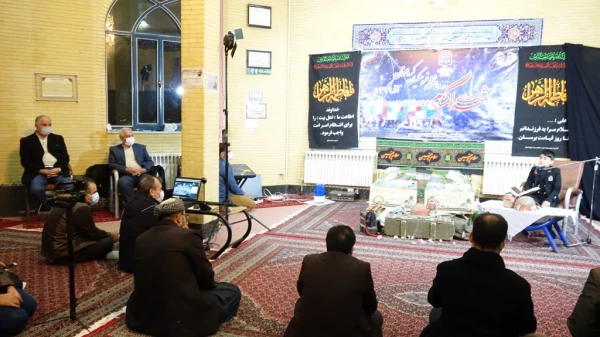 مراسم شب وداع با شهدای گمنام دانشگاه فرهنگیان استان کردستان 4